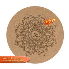 Okrúhla korková podložka