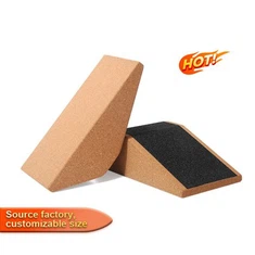 Korkové bloky na jogu-v tvare blokov